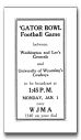 Gator Bowl 12-28-1950