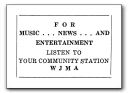 WJMA ad 1-3-1952